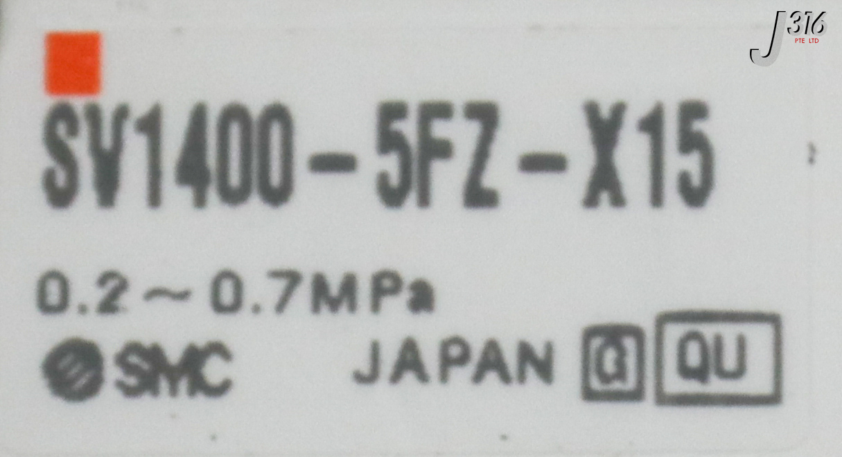 16501 SMC 15 SLOTS PNEU MANF W/SV1400-5FZ-X15 AMAT SS5V1-DUQ00521